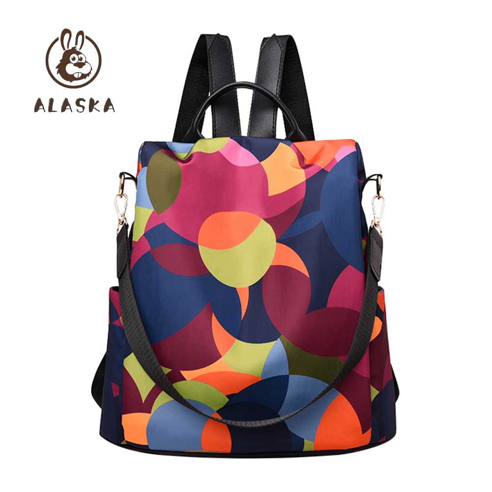 Balo Vải Oxford Chống Trộm Nhiều Màu Sắc Thời Trang Cho Nữ