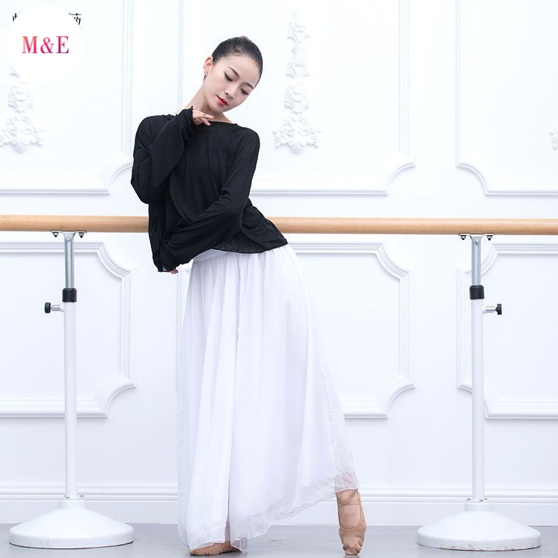 Trang Phục Múa Ballet Dáng Rộng Xẻ Tà Phong Cách Jazz Cổ Điển Thời Trang Mới 2023 Cho Nữ