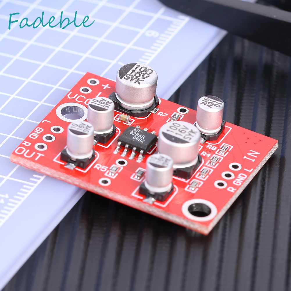 Bo Mạch Khuếch Đại Âm Thanh DC 5-15V AD828