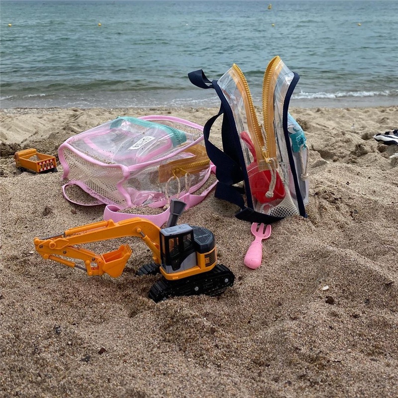 Túi Xách Nhựa Trong Suốt Thời Trang Biển Cho Bé