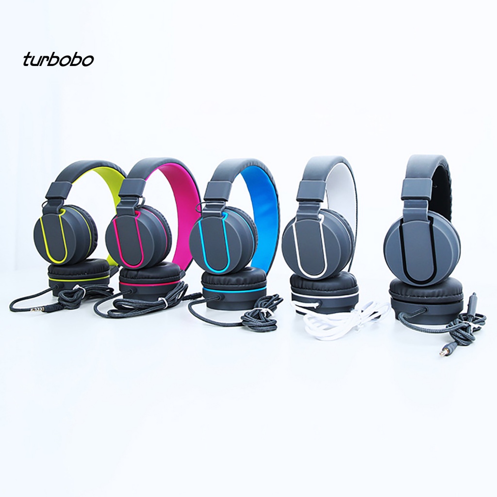 Tai Nghe Chụp Tai Jack 3.5mm Giảm Tiếng Ồn Có Thể Gấp Gọn Kèm Mic Tiện Dụng