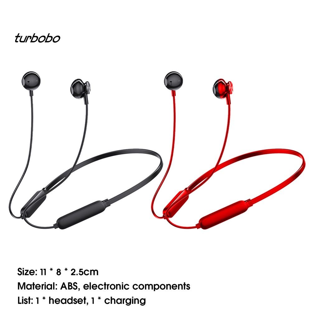 Tai Nghe Bluetooth turbobo Có Nam Châm Hít Thiết Kế Trễ Thấp Tiết Kiệm Điện Thoại Android