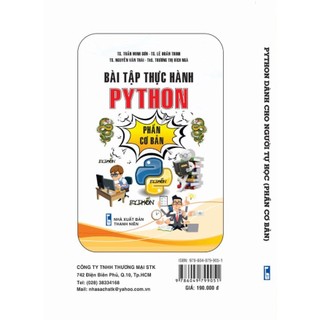 Sách - Python Dành Cho Người Tự Học (Phần Cơ Bản) - STK