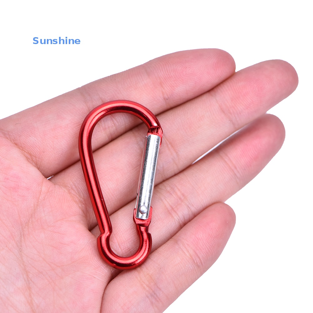 Móc Khóa Hình Chữ D Bằng Nhôm Tiện Dụng Khi Đi Cắm Trại