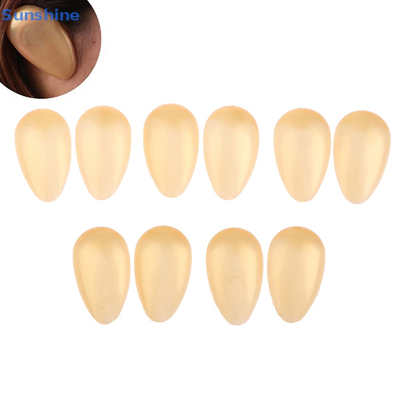 Set 5 Cặp Nút Bịt Tai Chống Nước Dùng Nhuộm Tóc Có Thể Tái Sử Dụng