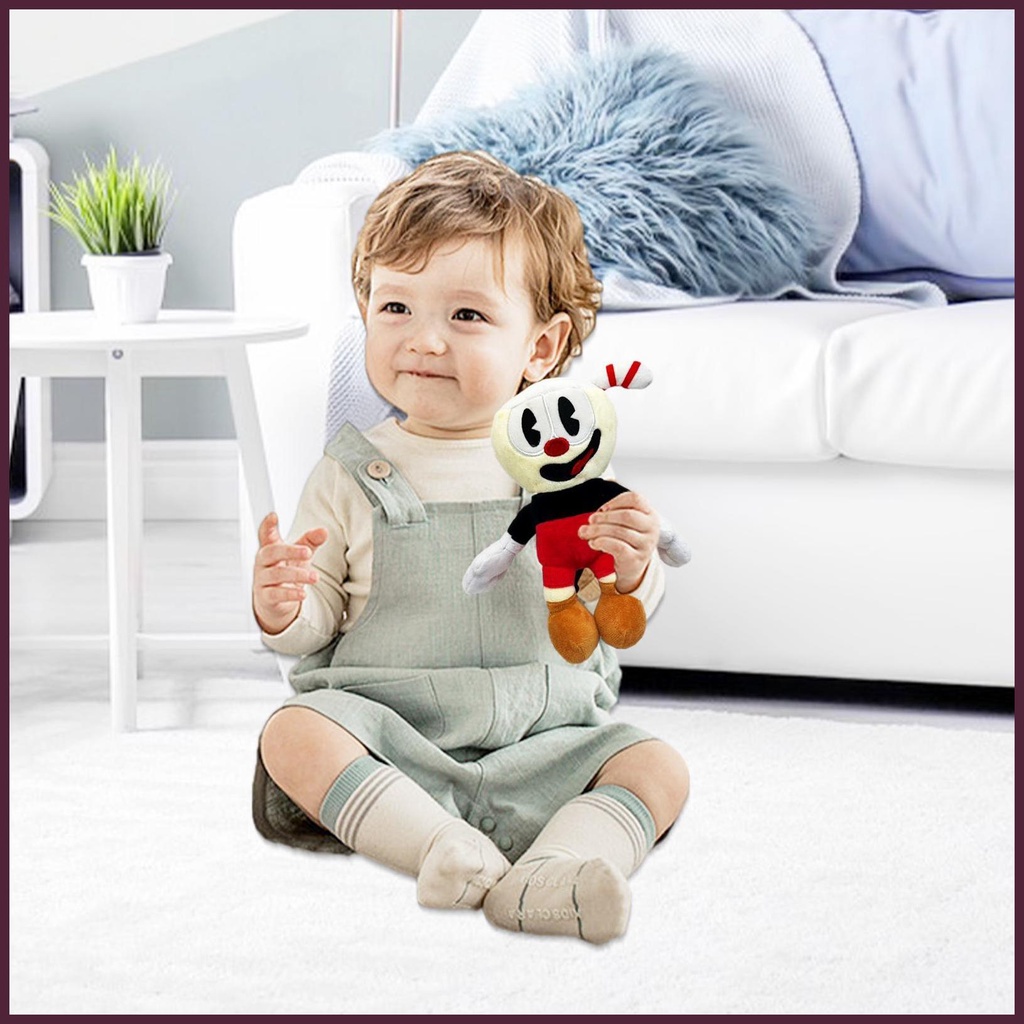 Đồ Chơi Nhồi Bông Hình Mugman Ms. Búp Bê Nhồi Bông Hình Ghost King Cagney Cẩm Chướng Puphead Phiêu Lưu Cho Gemvn