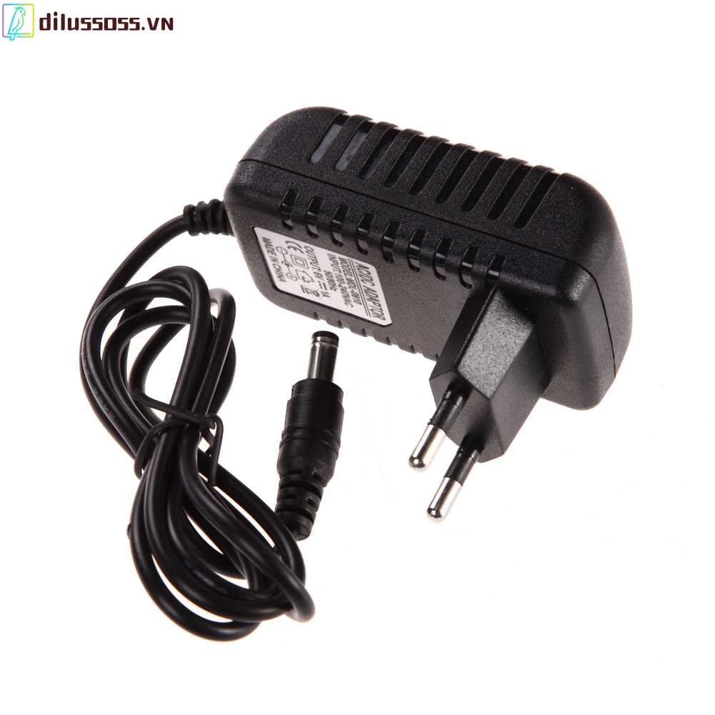 Phích Cắm Sạc EU AC 100-240V DC 5.5X2.5Mm 6V 1A 1000mA