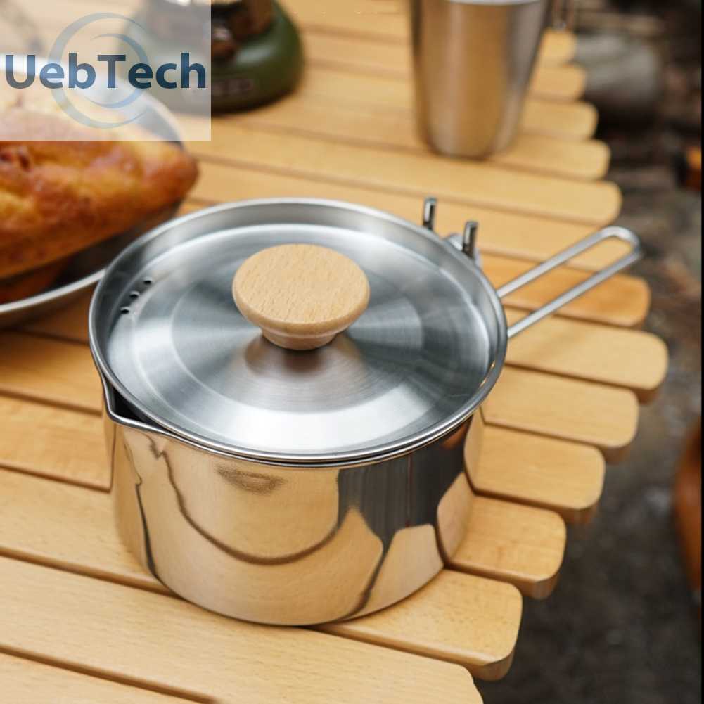 Ấm Đun Nước Đa Năng Bằng Inox 304 Tiện Lợi Khi Đi Dã Ngoại