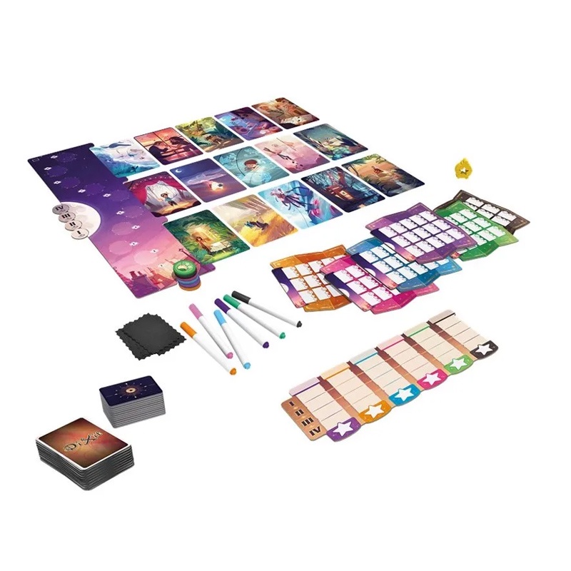 Bộ Trò Chơi Board Game Dixit Stella Sáng Tạo Cho Bé