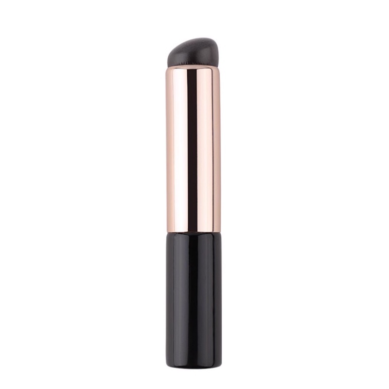 Cọ Tô Son Môi Đầu Tròn Bằng Silicone Đàn Hồi Không Nhòe