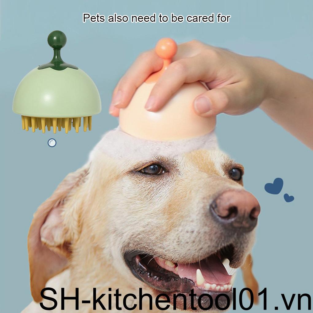 Lược Nhựa Mát Xa Da Đầu Khi Tắm Tiện Dụng