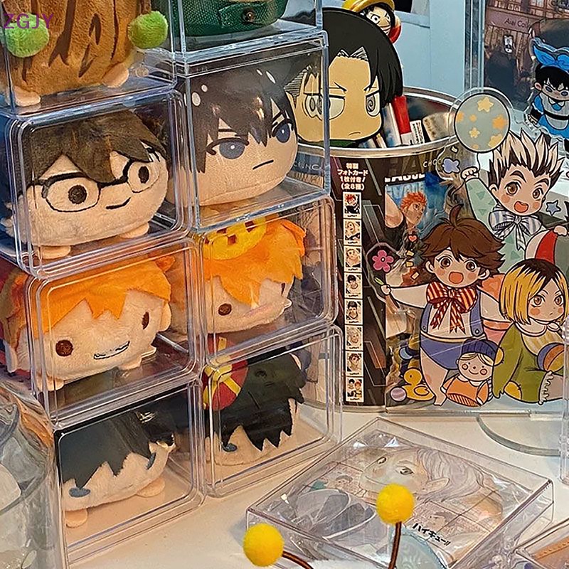 Set 2 Hộp Nhựa Trong Suốt Trưng Bày Búp Bê Mystery Mới