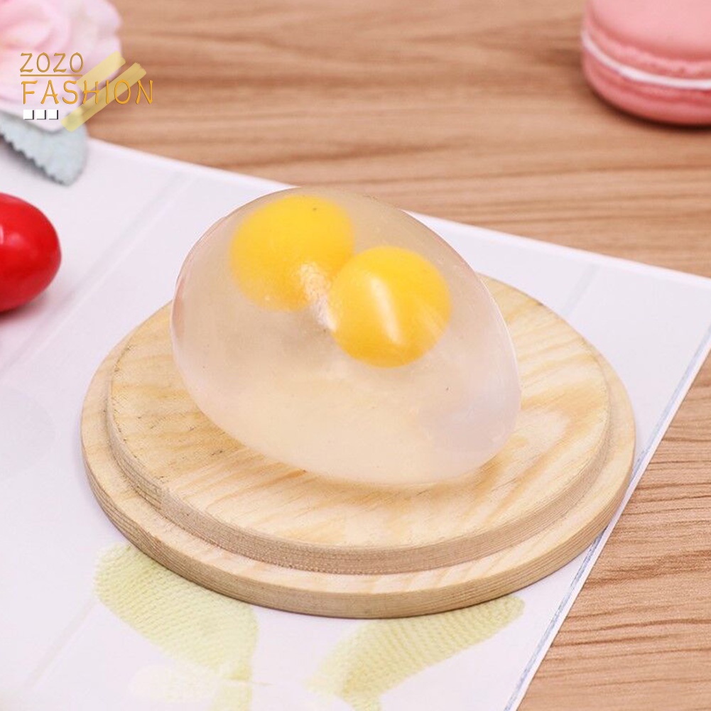 Đồ Chơi Nắn Bóp Đàn Hồi Giảm Stress Hình Mắt Cà Chua