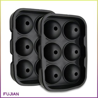 Silicone Ice Cube Trays Sphere Round Ball Maker Large Square Mold For Chilling Bourbon Whiskey Cocktail