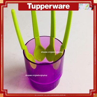 Thìa ăn dặm cho bé gài cốc Tupperware màu ngẫu nhiên