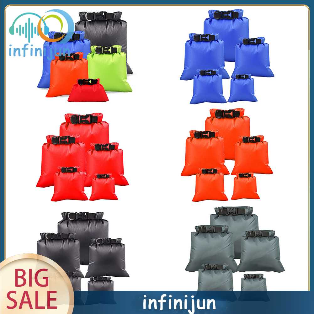 Set 5 Túi Khô Chống Rách Dành Cho Thuyền Kayak