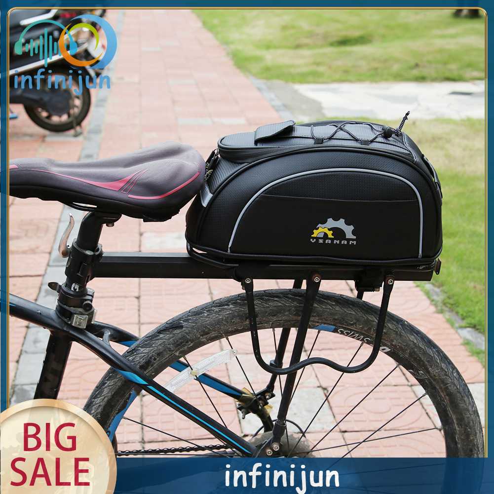 Túi Đựng Đồ Dùng Bằng Sợi Carbon Phản Quang Chống Thấm Nước Tiện Dụng Cho Xe Đạp