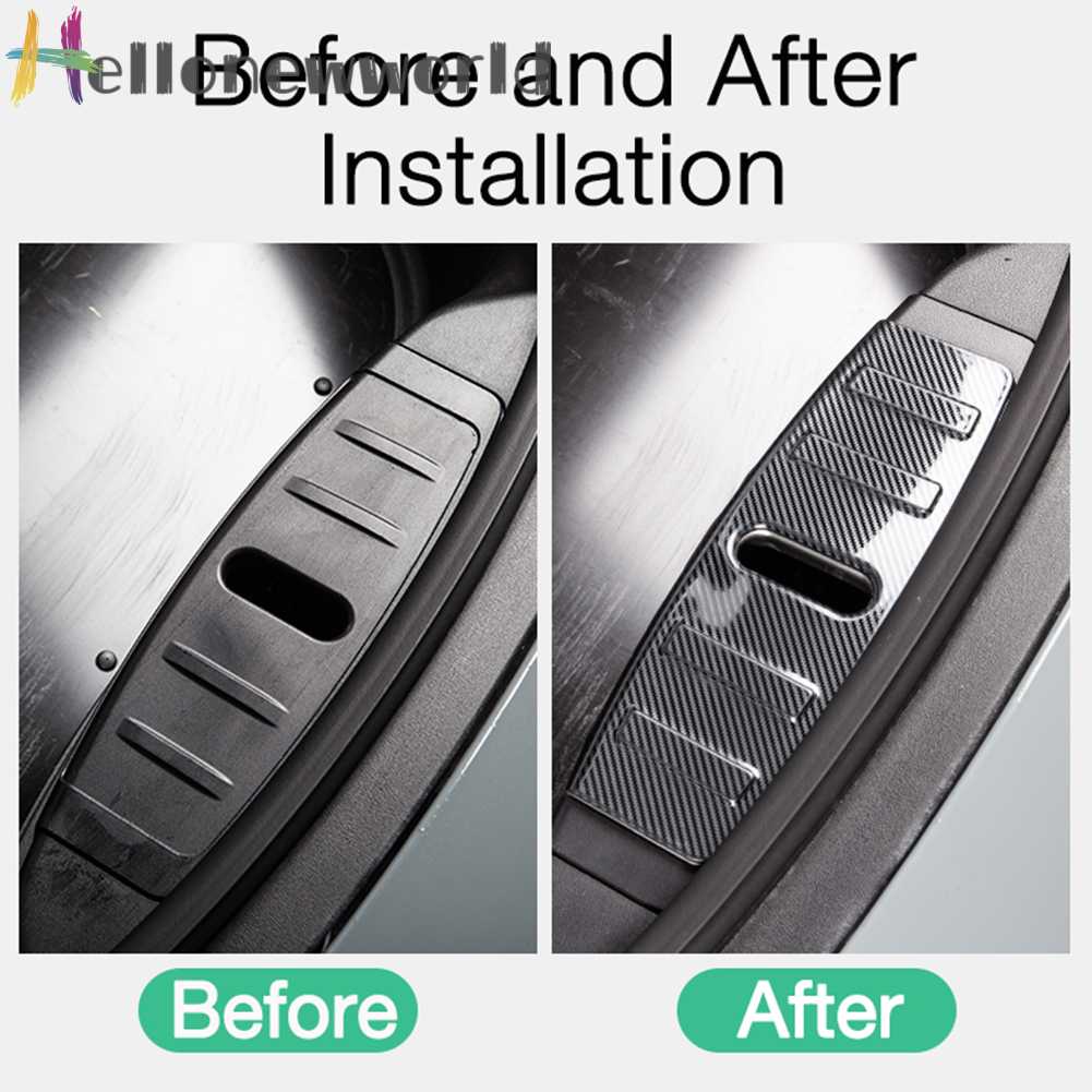 Tấm Chắn Bảo Vệ Bằng Thép Không Gỉ Gắn Phía Trước Xe Hơi Tesla Model 3 2016-2021