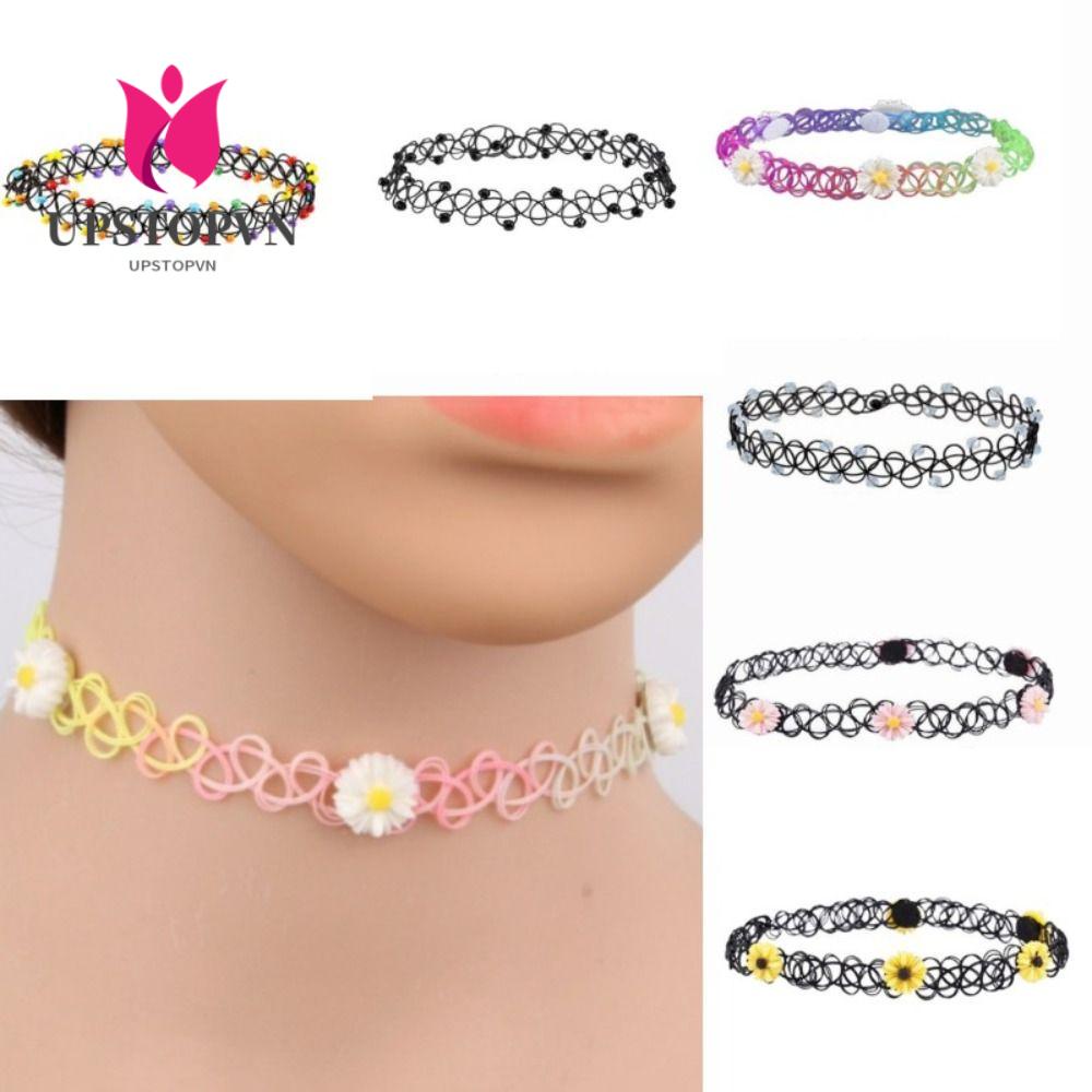 Vòng Cổ Choker Co Giãn Nhiều Màu Thời Trang
