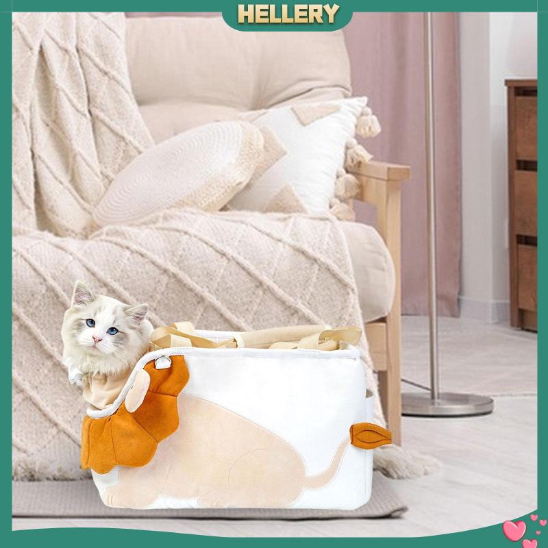 Túi Tote Đeo Vai Họa Tiết Mèo Dùng Đựng Thú Cưng Khi Đi Du Lịch