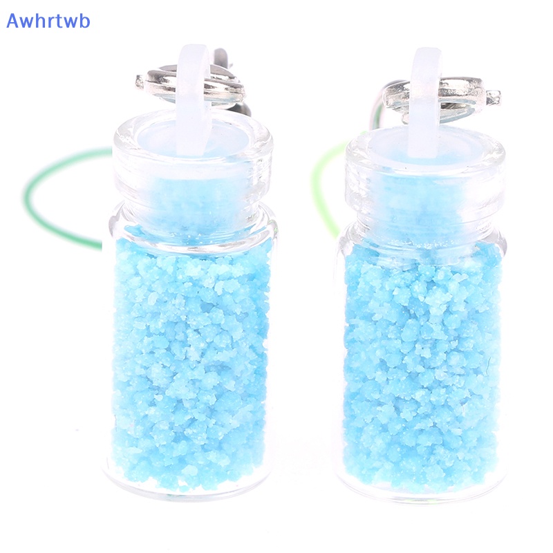 1 / 5 Bình Sữa Dạ Quang Mini Bằng Nhựa Resin DIY Trang Trí Xe Hơi Mới