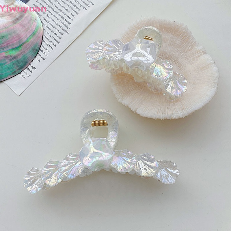 Kẹp Tóc Móng Vỏ Sò Thời Trang Tối Giản Cho Nữ