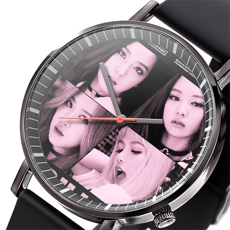 Đồng Hồ Thạch Anh k-pop blackpink Với Thiết Kế kim jennie Và lalisa manoban Đẹp Mắt Cho Nam Và Nữ