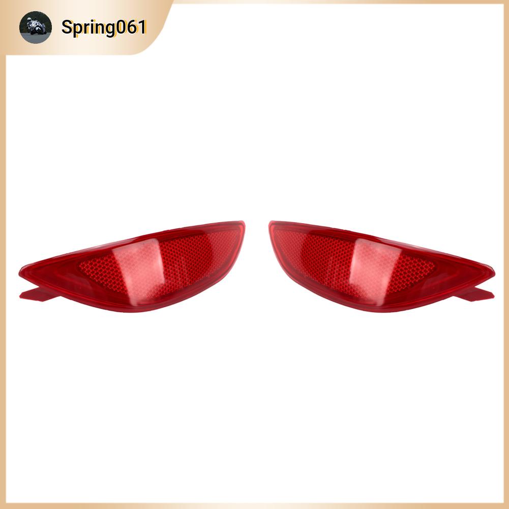 Spring061 Phản quang cản sau Cảnh báo màu đỏ chống nước thay thế cho Hyundai Accent LE SE