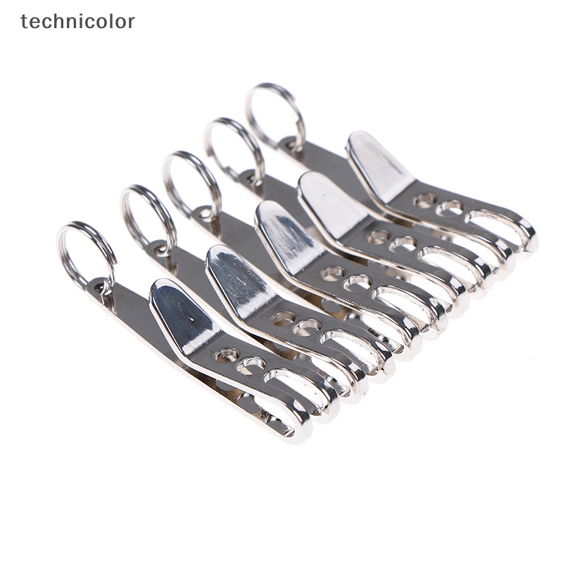 Set 5 Móc Treo Chìa Khóa Hình Bánh Răng edc mini Nhiều Màu Sắc TYG