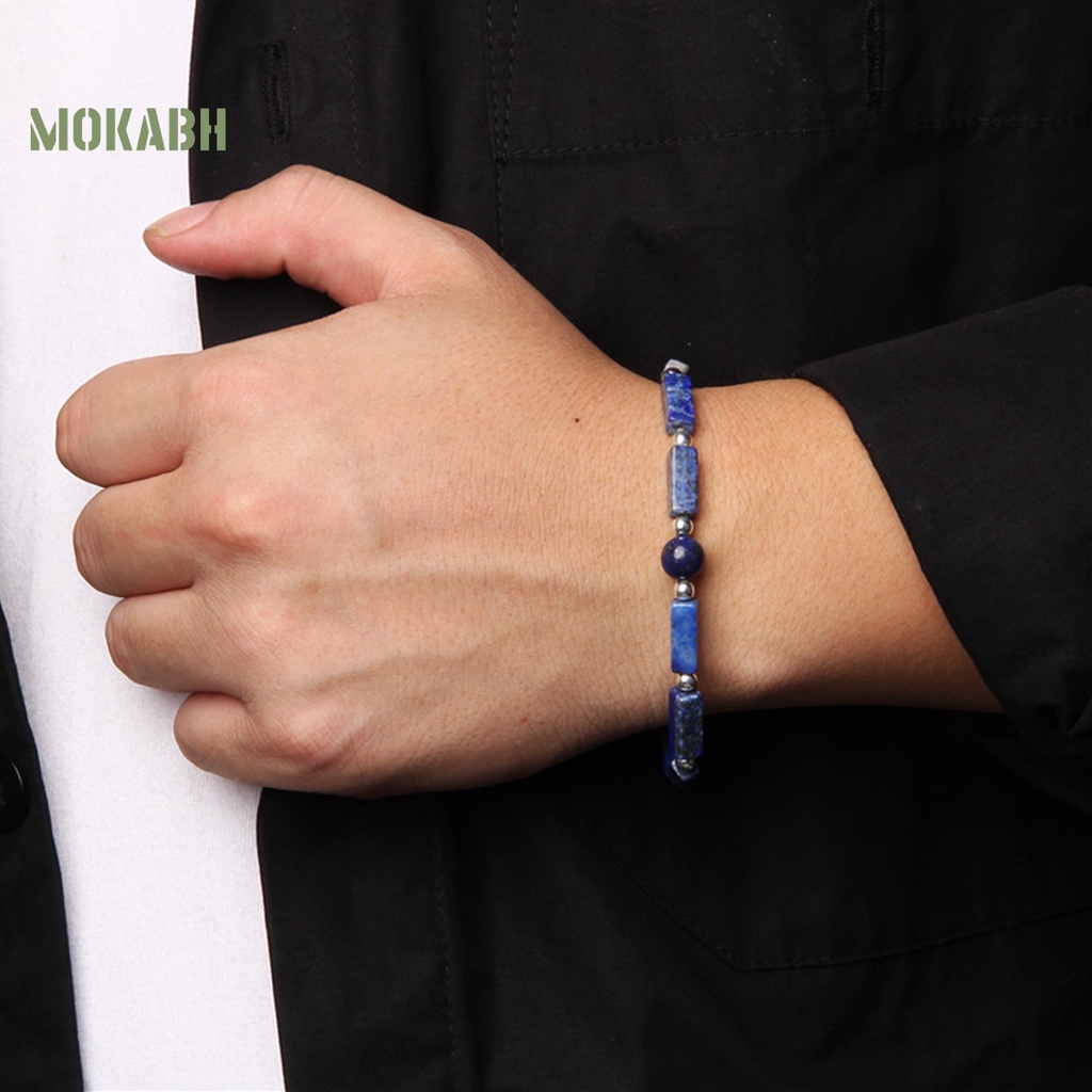 Vòng Tay Chuỗi Hạt Đá Tự Nhiên Giảm Mệt Mỏi Thời Trang Cho Nữ