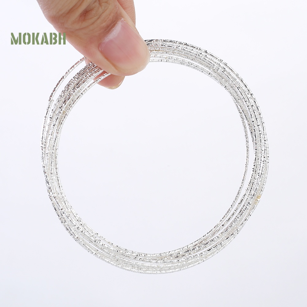 Set 10 Vòng Tay Hợp Kim Kiểu Dáng Thời Trang Cho Nữ