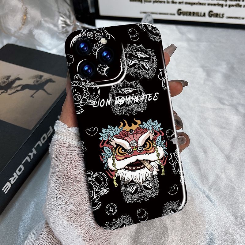 Ốp Điện Thoại Họa Tiết Hoạt Hình Độc Đáo Thời Trang Cho iPhone13xsmax14Pro 12xrmax 11