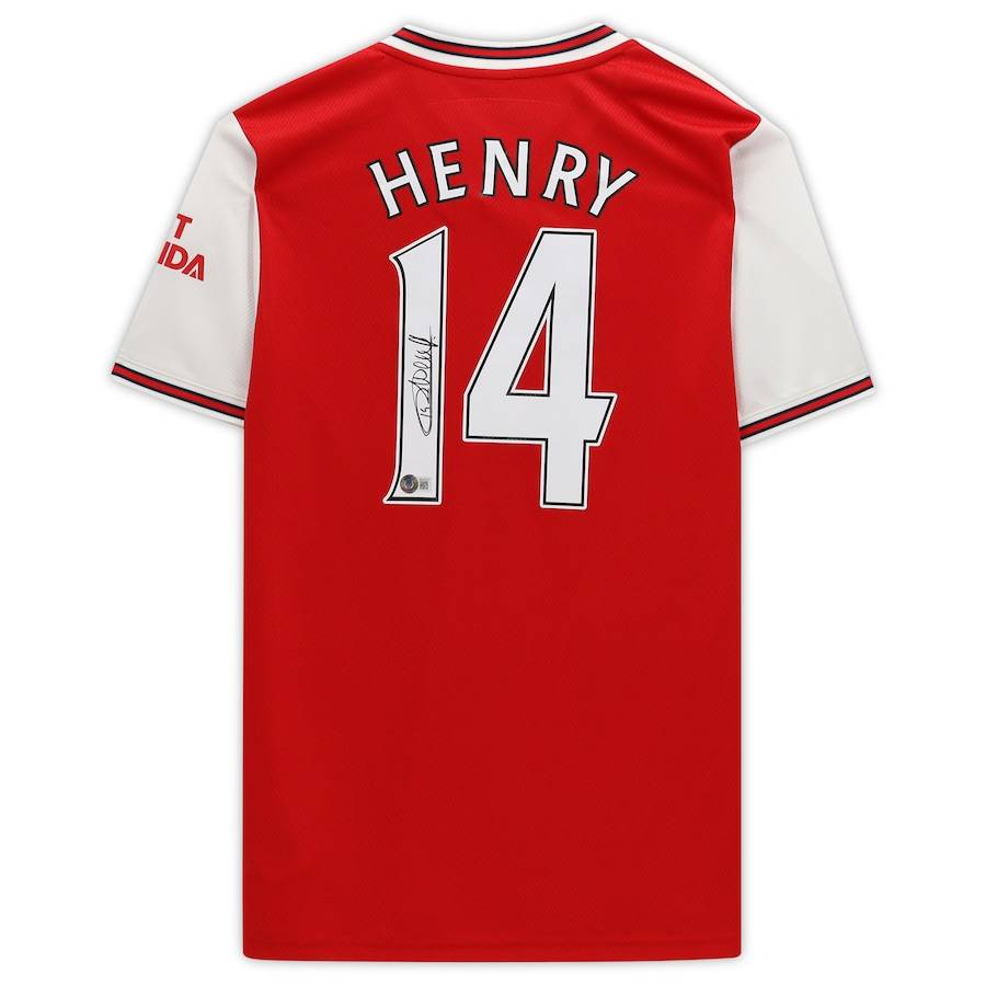 Áo Thun Thể Thao Plus Size Cho Người Hâm Mộ Bóng Đá 2019-2020 Thierry Henry ARS