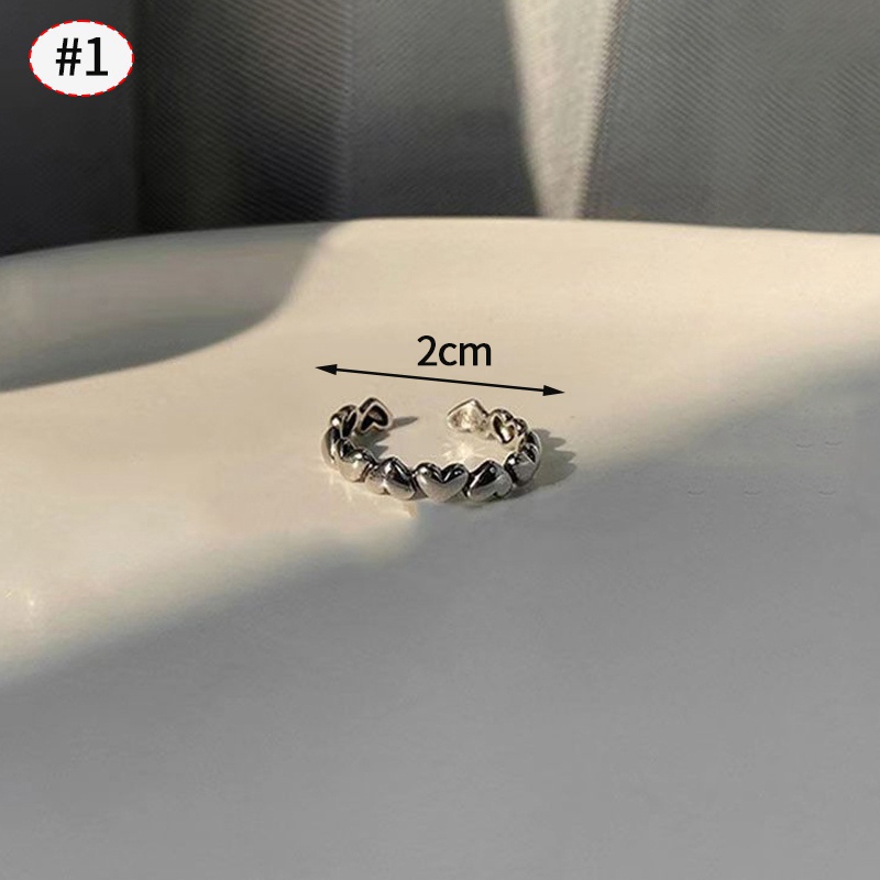 Nhẫn Hình Trái Tim Dễ Thương Dành Cho Nữ