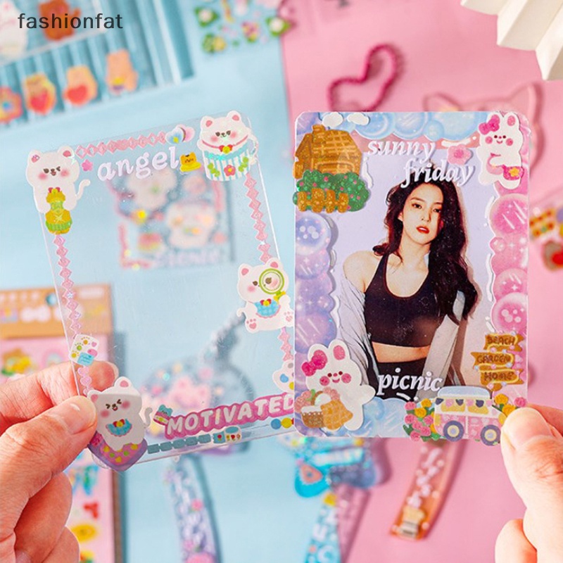 Bộ 10 Tấm Sticker In Hình Hoa Phong Cách Hàn Quốc Dùng Để Trang Trí Sổ Tay