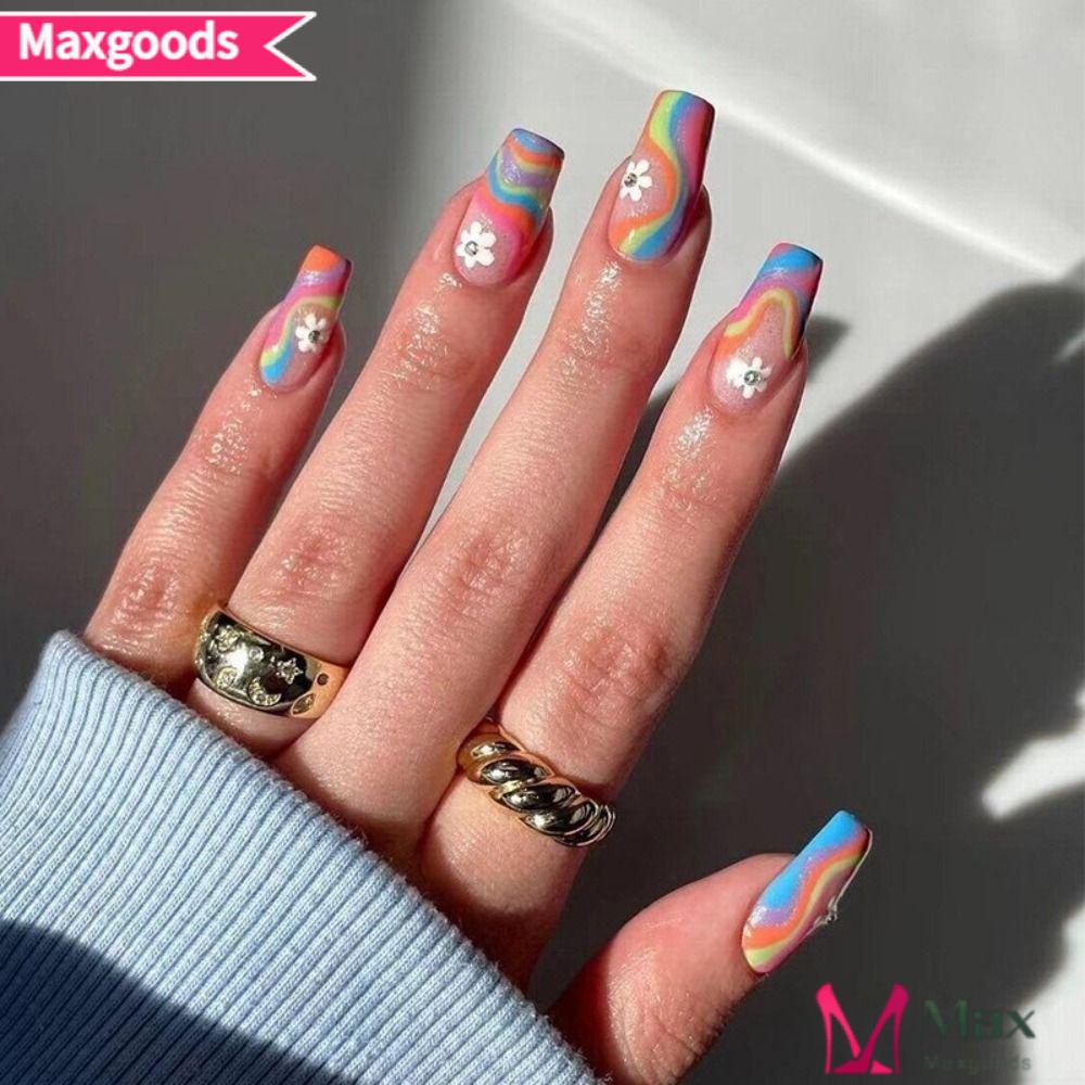 Bộ 24 Móng Tay Giả Che Phủ Toàn Diện DIY