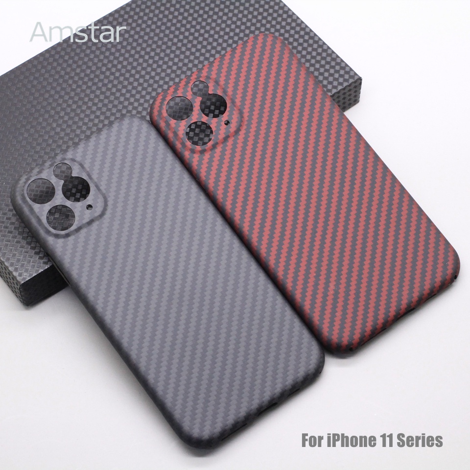 Ốp Điện Thoại Bằng Sợi Carbon Siêu Mỏng Cho iPhone 14 13 12 11 Pro Max 14 Plus 13