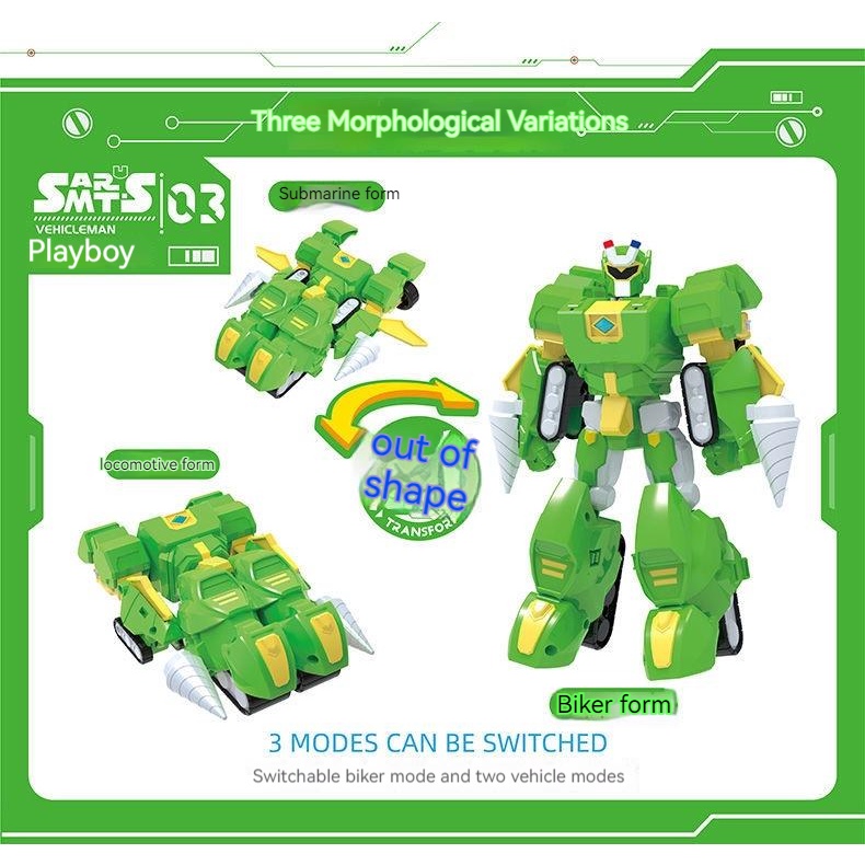 Đồ Chơi Robot Superman 5 Trong 1