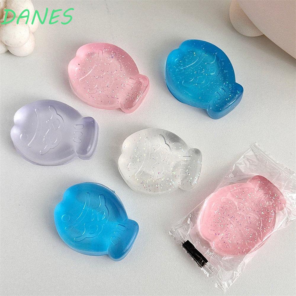 Đồ Chơi Quả Bóng Trong Suốt Mini Hình Dấu Chân Mèo / Cá Dễ Thương Cho Bé