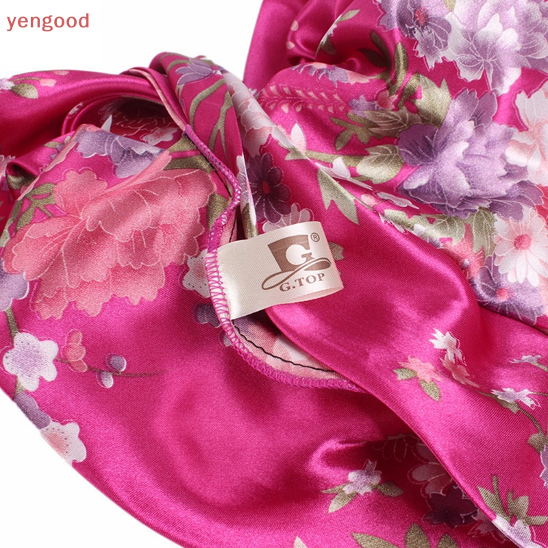 Mũ Trùm Đầu Bằng Lụa Chăm Sóc Tóc Khi Ngủ Tiện Dụng