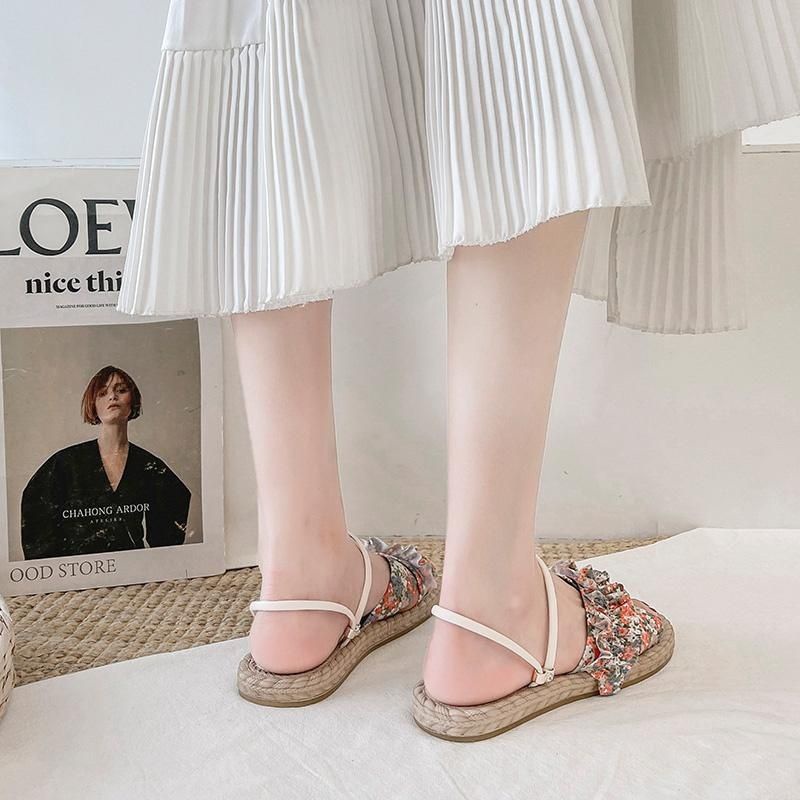 Sandal Quai Chéo Thời Trang Mùa Hè 2023 Mới Cho Nữ