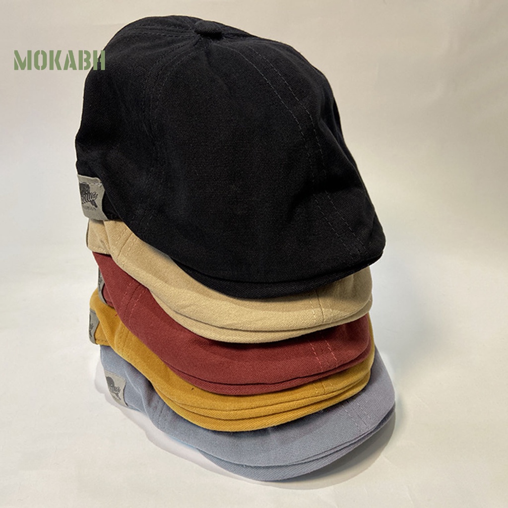 Mũ Beret Màu Trơn Phong Cách Anh Quốc Cổ Điển Thời Trang Cho Nam