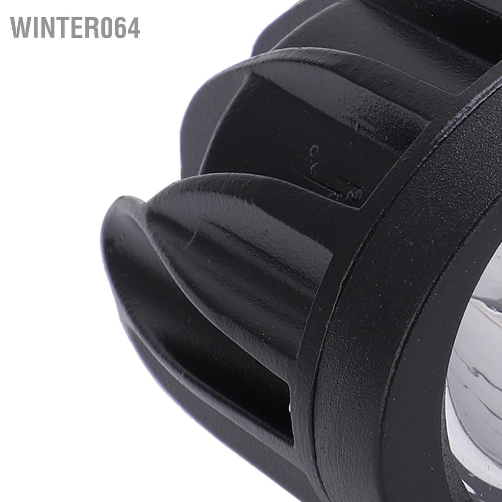 Winter064 4in 20W Đèn LED 2 Đầu Lái Sương Mù Cho Xe Ô Tô Tải ATV Thuyền Máy Đen