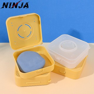 Hộp đựng mút trang điểm / bông mút trang điểm / mỹ phẩm khô mềm mại tiện dụng
