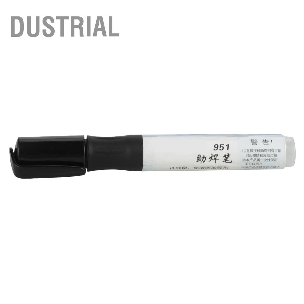 Dustrial 1Pc 13Cm 951 Hàn Nhựa Thông Lượng Bút Chất Rắn Thấp KHÔNG Sạch Cho Tấm Pin Năng Mặt Trời