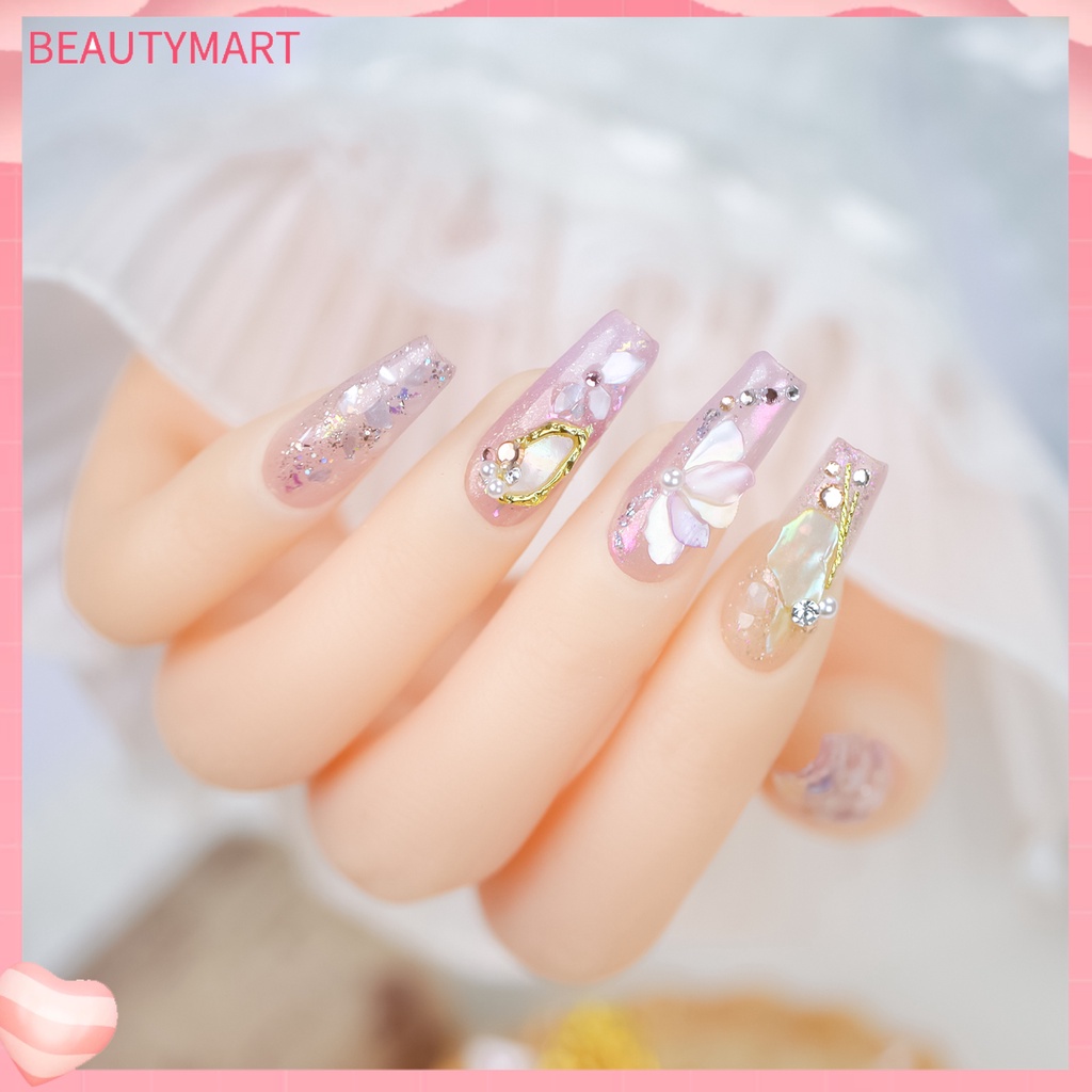 1 Hộp Vỏ Sò Lấp Lánh Trang Trí Móng Tay Nghệ Thuật
