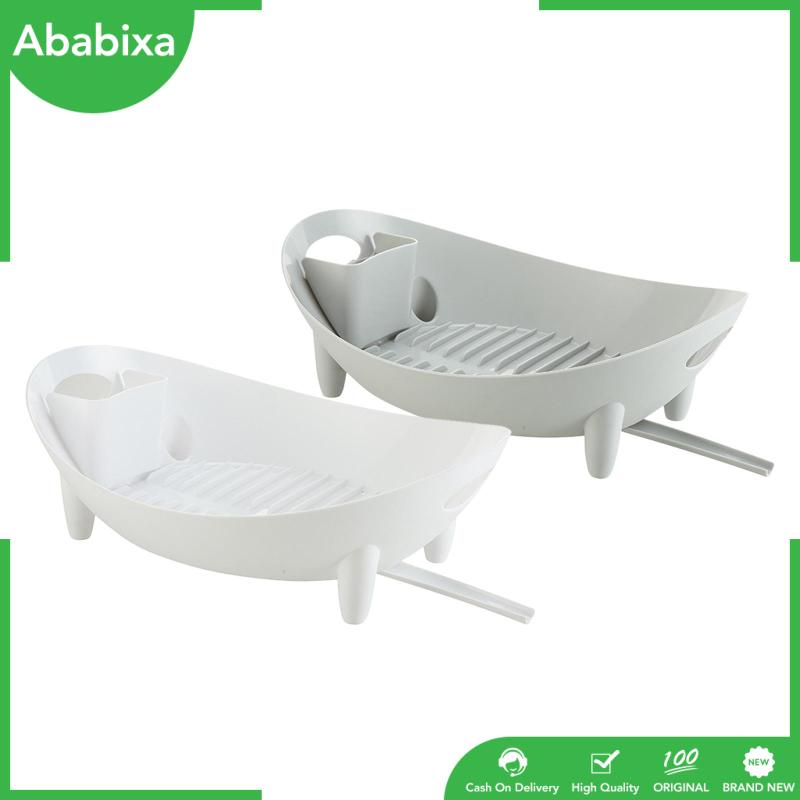 [Ababixa] Giá Đỡ Phơi Khô Bát Đĩa Cốc Muỗng Nĩa Thoát Nước Siêu Bền Tiết Kiệm Không Gian Cho Nhà Bếp