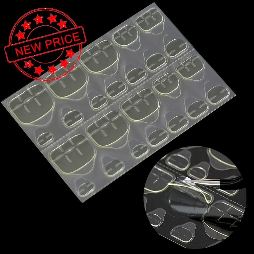 Móng Tay Giả Siêu Mỏng Trong Suốt Tái Sử Dụng Linh Hoạt Cho Nữ Q7R2