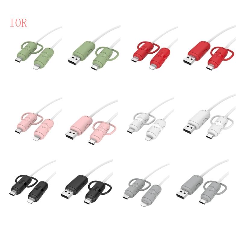 Phụ Kiện Bảo Vệ Dây Cáp Sạc USB Cho Điện Thoại Android 14 13 18 20W