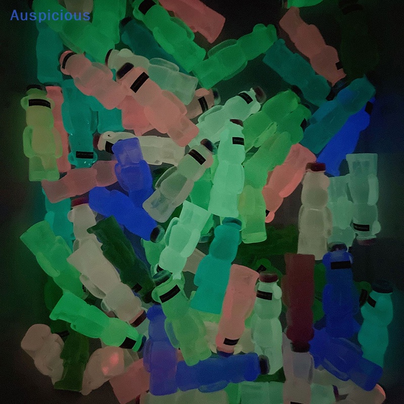 Bộ 5 Phụ Kiện Trang Trí Điện Thoại Hình Gấu Dạ Quang DIY